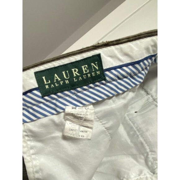 Lauren Ralph Lauren Olive Corduroy Pants Men's Size 36X30 - Picture 5 of 5